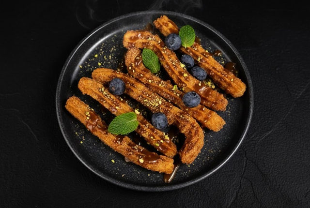 Churros mit Salzkaramell